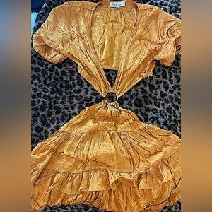 Tangerine Summer Dress